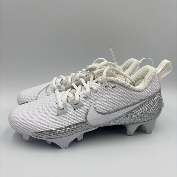 Men Size 4.5 Nike Vapor Edge Speed 360 2 Football Cleats White Silver DA5455-102 main image 7